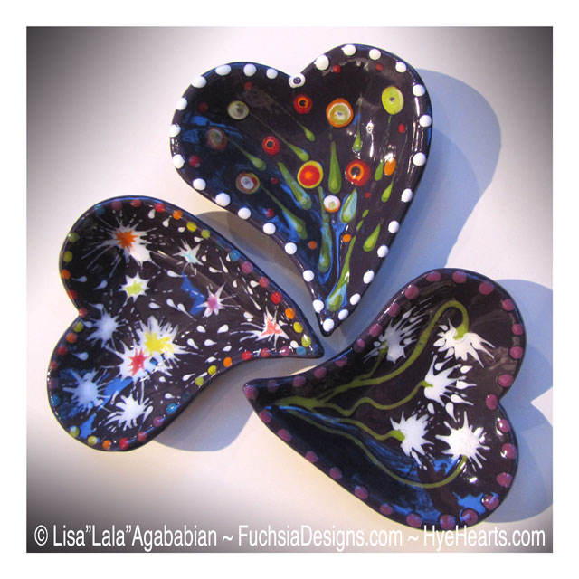 Heart Shaped Dishes