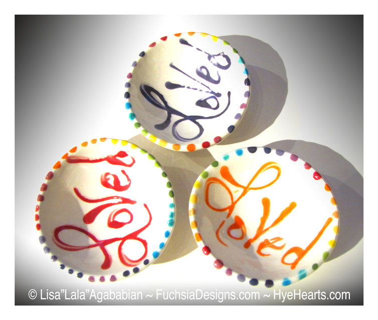 2018 Loved 3" Round Dishes
