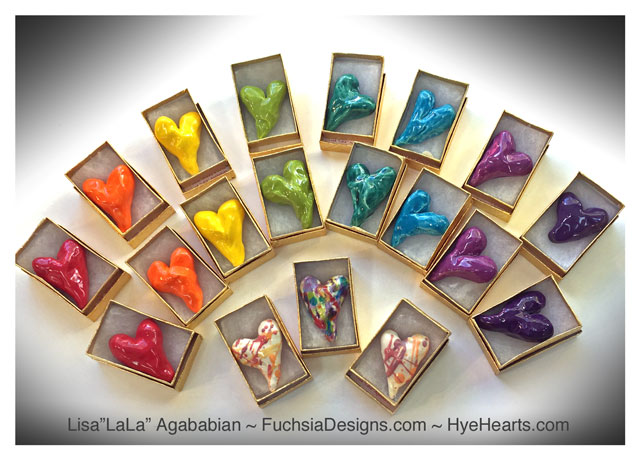 Heart Grounding Stones/Jewels