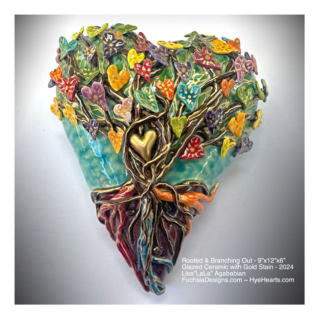 2024 Rooted And Branching Out Ceramic Sculpture