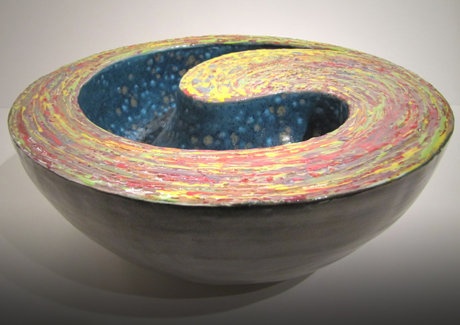"The Dance" - Double Walled Ceramic Vessel