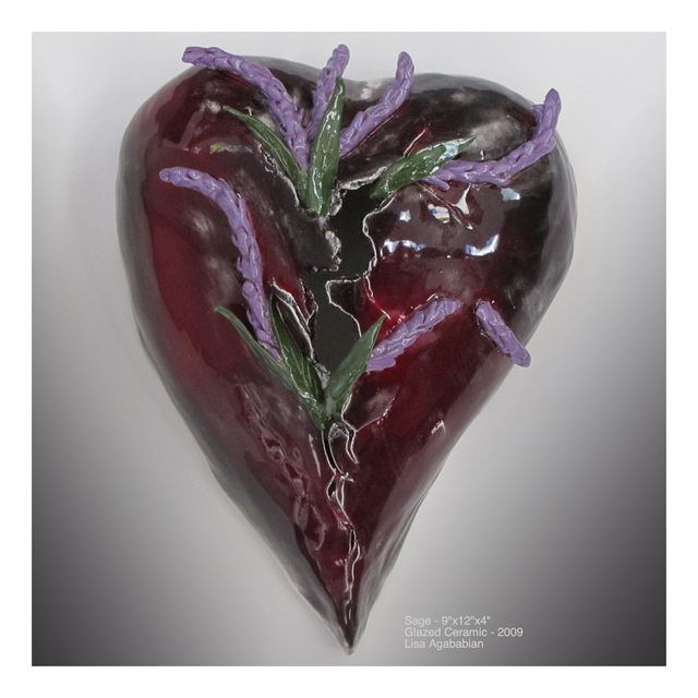 Zoom Large Heart Wall Hanging.  Be sure to scroll down to see image detail.