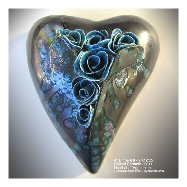 Zoom Large Heart Wall Hanging.  Be sure to scroll down to see image detail.