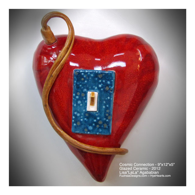Zoom Large Heart Wall 		Hanging