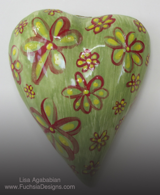 Small Flower Power Heart