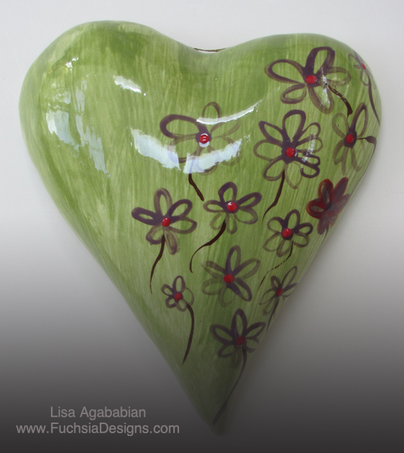 Small Flower Power Heart