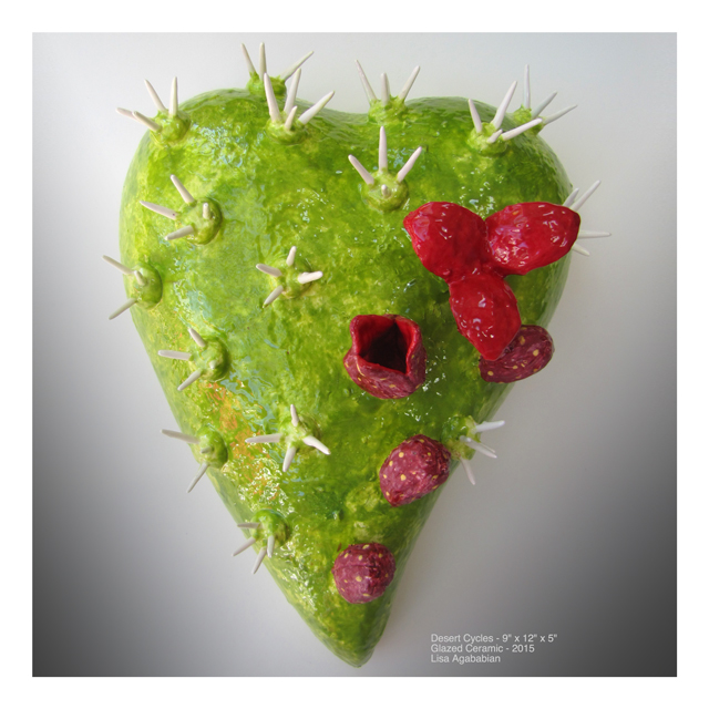 Desert Fruit Large Heart