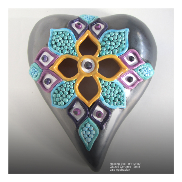 Healing Eye Wall Heart Hanging