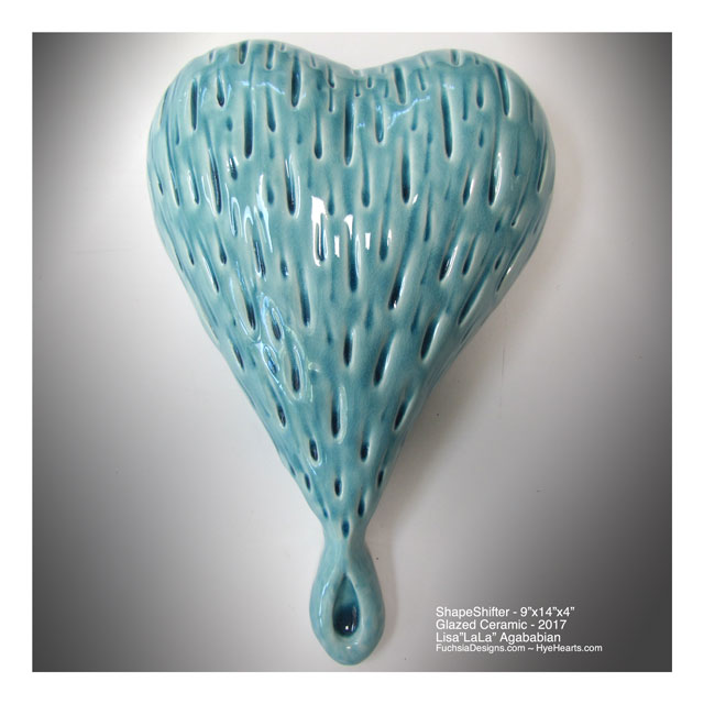 2017 Shape Shifter Large Heart Wall Sculpture