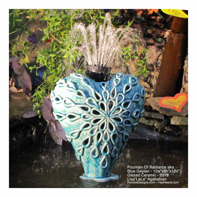 2020 Radiant Blue Geyser Fountain Vase Luminary Sculpture.jpg